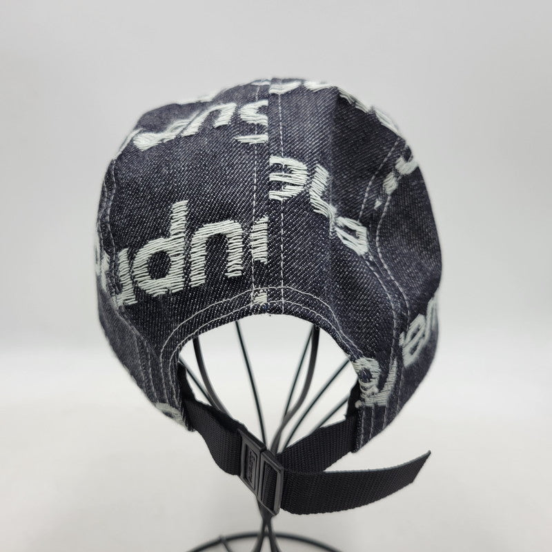 【中古品】【メンズ/レディース】 25FW JACQUARD LOGOS DENIM CAMP CAP ジャカード ロゴ デニム キャンプ キャップ 帽子 185-260304-cs-11-izu サイズ：ONESIZE(58cm) カラー：インディゴ 万代Net店