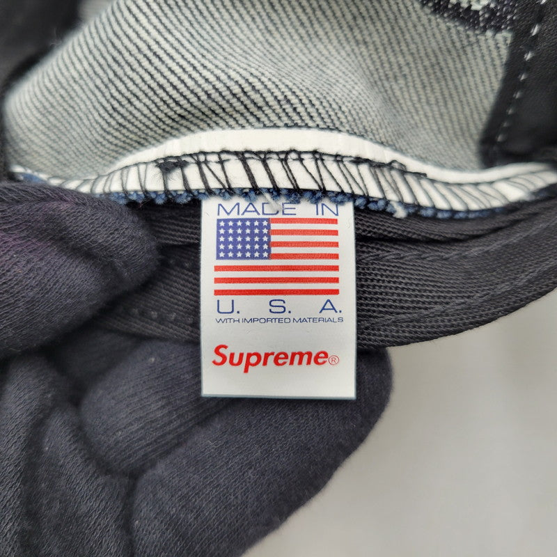 【中古品】【メンズ/レディース】 25FW JACQUARD LOGOS DENIM CAMP CAP ジャカード ロゴ デニム キャンプ キャップ 帽子 185-260304-cs-11-izu サイズ：ONESIZE(58cm) カラー：インディゴ 万代Net店
