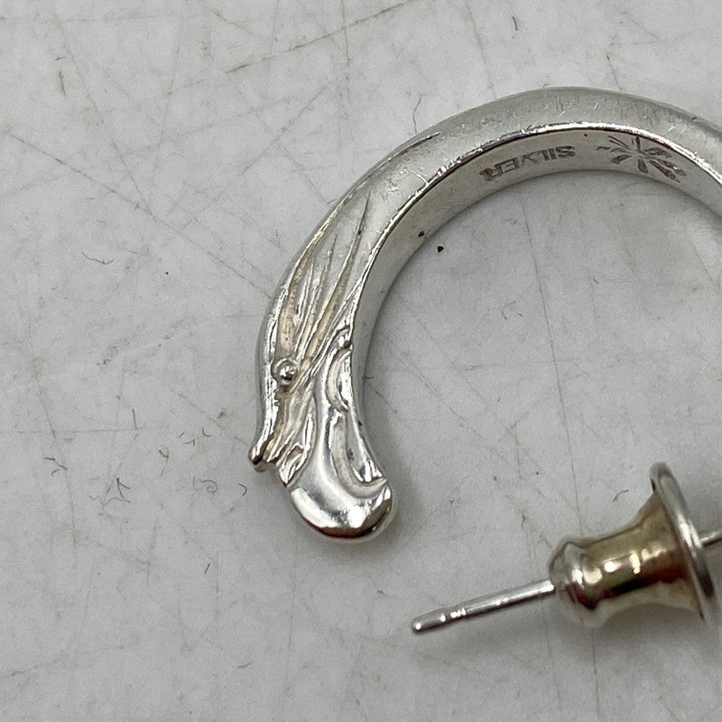 【中古品】【メンズ/レディース】 GOD SUNS ゴッドサンズ GS-PE-77 SV925 EAGLE FACE EARRINGS SET（中）イーグル フェイス ピアス セット アクセサリー 192-260305-cs-10-izu カラー：シルバー 万代Net店