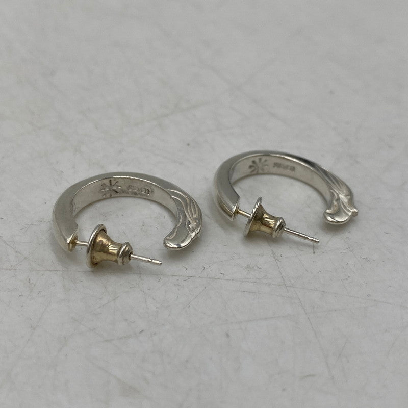 【中古品】【メンズ/レディース】 GOD SUNS ゴッドサンズ GS-PE-77 SV925 EAGLE FACE EARRINGS SET（中）イーグル フェイス ピアス セット アクセサリー 192-260305-cs-10-izu カラー：シルバー 万代Net店