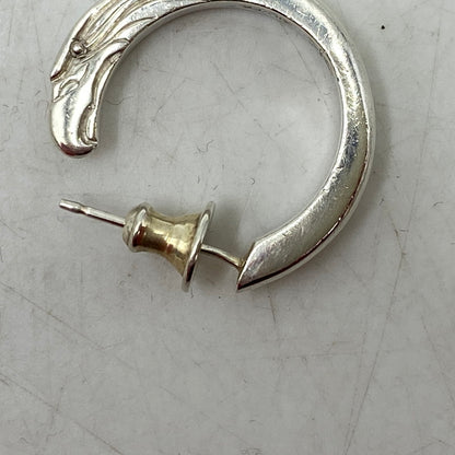 【中古品】【メンズ/レディース】 GOD SUNS ゴッドサンズ GS-PE-77 SV925 EAGLE FACE EARRINGS SET（中）イーグル フェイス ピアス セット アクセサリー 192-260305-cs-10-izu カラー：シルバー 万代Net店