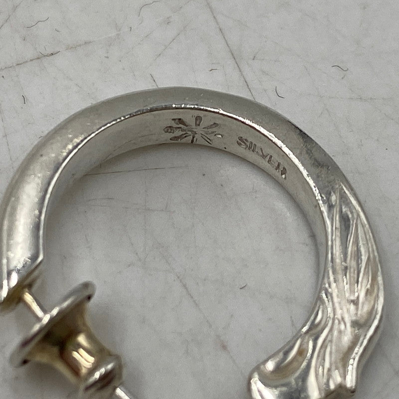 【中古品】【メンズ/レディース】 GOD SUNS ゴッドサンズ GS-PE-77 SV925 EAGLE FACE EARRINGS SET（中）イーグル フェイス ピアス セット アクセサリー 192-260305-cs-10-izu カラー：シルバー 万代Net店
