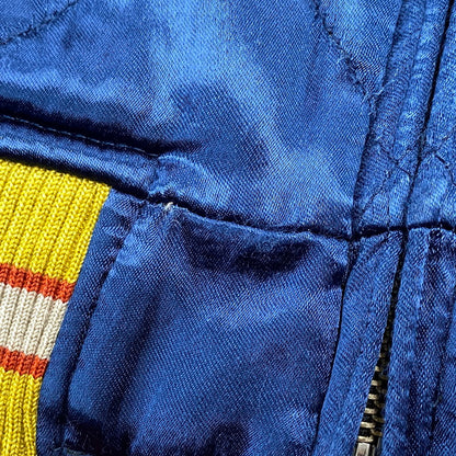 【中古品】【メンズ】 STUDIO D'ARTISAN ステュディオ・ダ・ルチザン×シン・ウルトラマン HT-064 VELVETEEN SOUVENIR JACKET ベルベット スーベニア ジャケット アウター 145-260305-cs-07-izu サイズ：38 カラー：ブルー/ブラック 万代Net店
