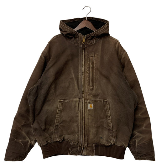 【現状渡し品】【メンズ】 102360-201 メキシコ製 FULL SWING SHERPA-LINED ARMSTRONG ACTIVE JACKET フルスイングシェルパラインドアームストロングアクティブジャケット 146-260307-tt-09-izu サイズ：XL カラー：ブラウン 万代Net店