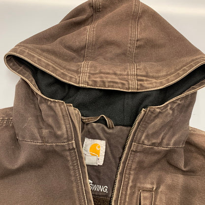 【現状渡し品】【メンズ】 102360-201 メキシコ製 FULL SWING SHERPA-LINED ARMSTRONG ACTIVE JACKET フルスイングシェルパラインドアームストロングアクティブジャケット 146-260307-tt-09-izu サイズ：XL カラー：ブラウン 万代Net店