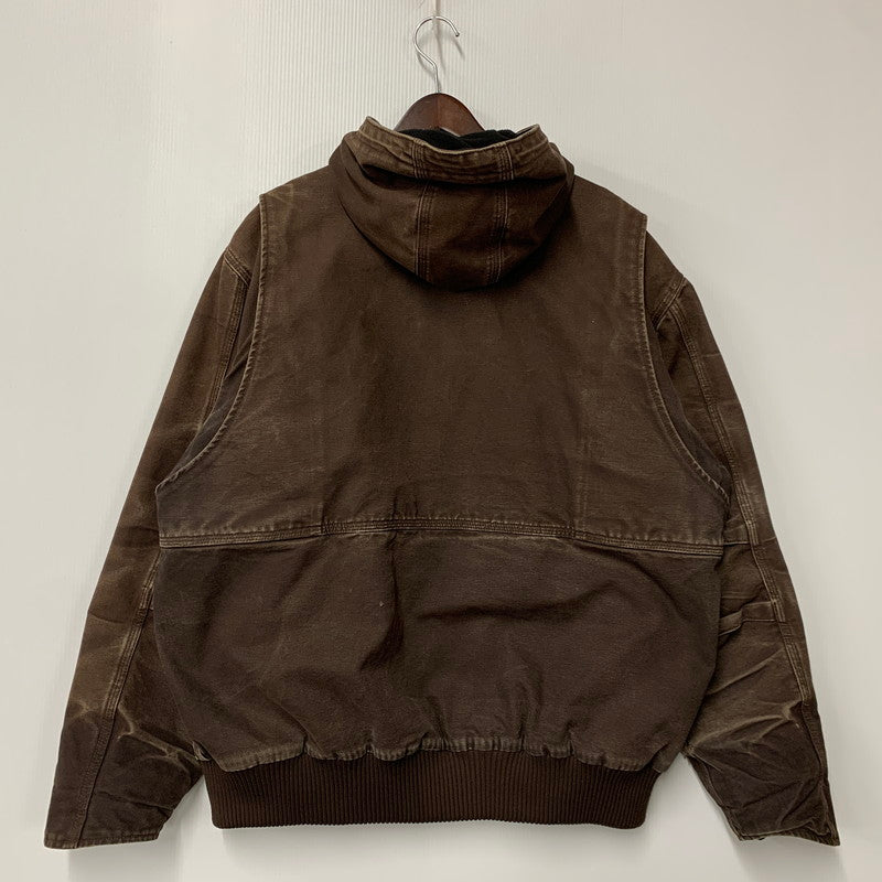 【現状渡し品】【メンズ】 102360-201 メキシコ製 FULL SWING SHERPA-LINED ARMSTRONG ACTIVE JACKET フルスイングシェルパラインドアームストロングアクティブジャケット 146-260307-tt-09-izu サイズ：XL カラー：ブラウン 万代Net店