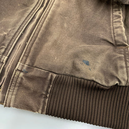 【現状渡し品】【メンズ】 102360-201 メキシコ製 FULL SWING SHERPA-LINED ARMSTRONG ACTIVE JACKET フルスイングシェルパラインドアームストロングアクティブジャケット 146-260307-tt-09-izu サイズ：XL カラー：ブラウン 万代Net店
