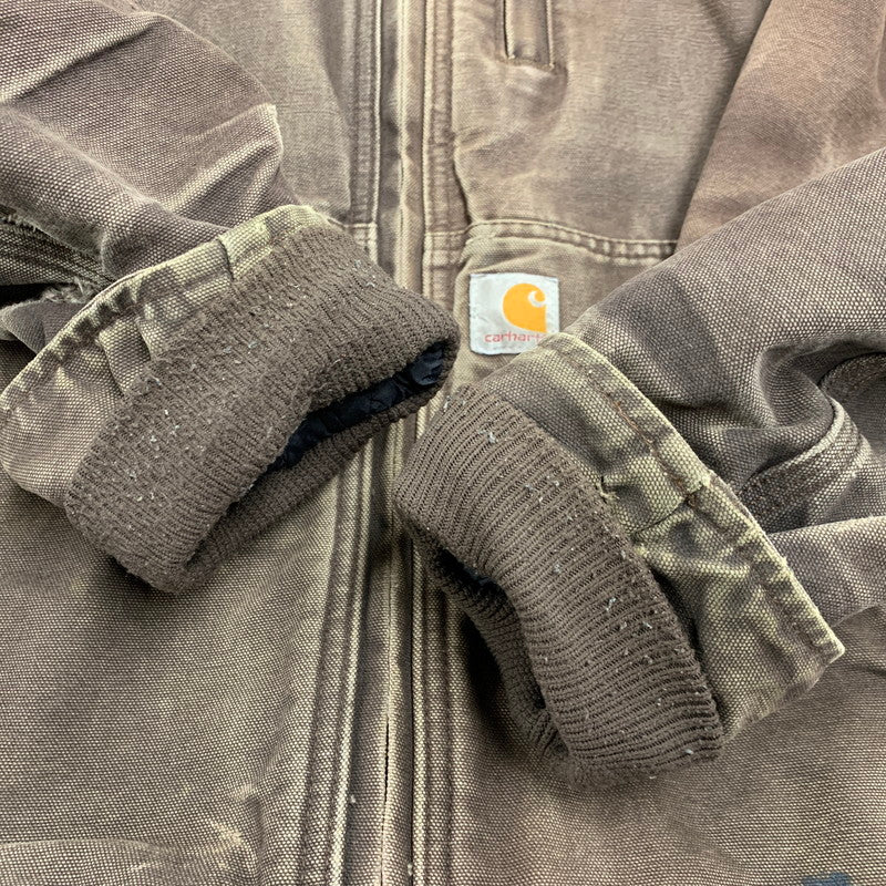 【現状渡し品】【メンズ】 102360-201 メキシコ製 FULL SWING SHERPA-LINED ARMSTRONG ACTIVE JACKET フルスイングシェルパラインドアームストロングアクティブジャケット 146-260307-tt-09-izu サイズ：XL カラー：ブラウン 万代Net店