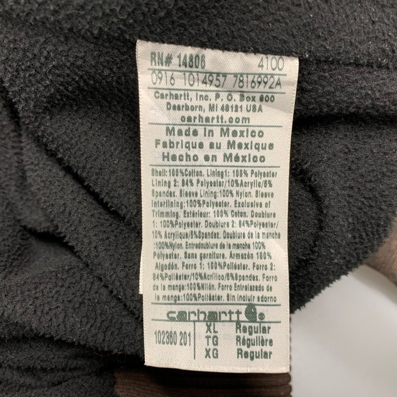 【現状渡し品】【メンズ】 102360-201 メキシコ製 FULL SWING SHERPA-LINED ARMSTRONG ACTIVE JACKET フルスイングシェルパラインドアームストロングアクティブジャケット 146-260307-tt-09-izu サイズ：XL カラー：ブラウン 万代Net店