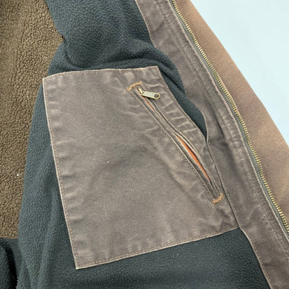 【現状渡し品】【メンズ】 102360-201 メキシコ製 FULL SWING SHERPA-LINED ARMSTRONG ACTIVE JACKET フルスイングシェルパラインドアームストロングアクティブジャケット 146-260307-tt-09-izu サイズ：XL カラー：ブラウン 万代Net店