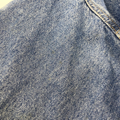 【現状渡し品】【メンズ】 刻印523 USA製 推定90’S DENIM JACKET デニム ジャケット アウター 146-260305-cs-05-izu サイズ：S カラー：インディゴ 万代Net店