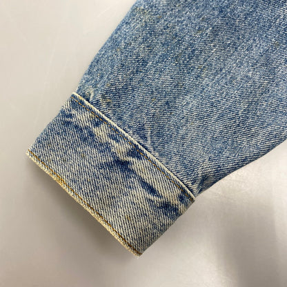 【現状渡し品】【メンズ】 刻印523 USA製 推定90’S DENIM JACKET デニム ジャケット アウター 146-260305-cs-05-izu サイズ：S カラー：インディゴ 万代Net店