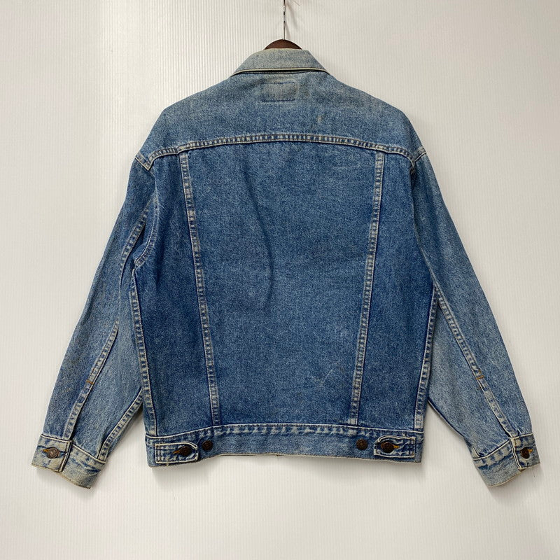 【現状渡し品】【メンズ】 刻印523 USA製 推定90’S DENIM JACKET デニム ジャケット アウター 146-260305-cs-05-izu サイズ：S カラー：インディゴ 万代Net店
