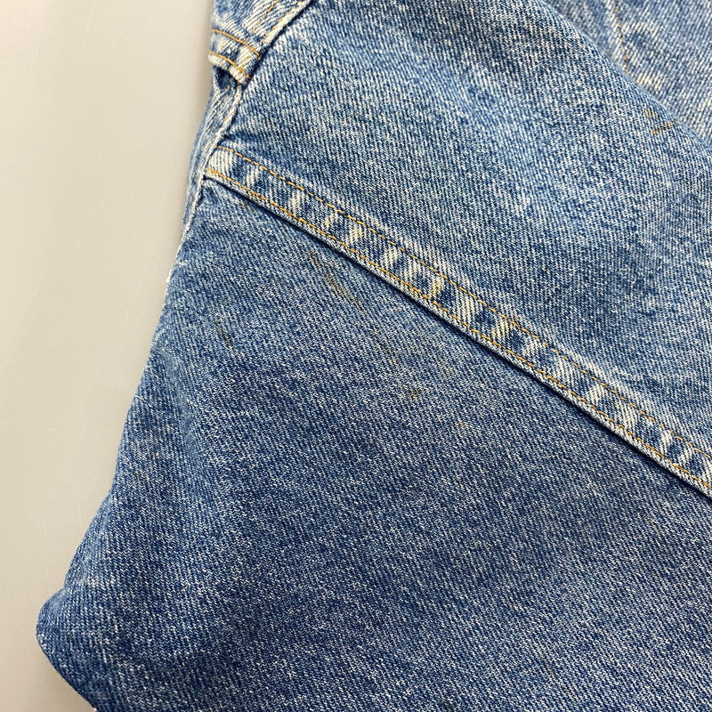 【現状渡し品】【メンズ】 刻印523 USA製 推定90’S DENIM JACKET デニム ジャケット アウター 146-260305-cs-05-izu サイズ：S カラー：インディゴ 万代Net店