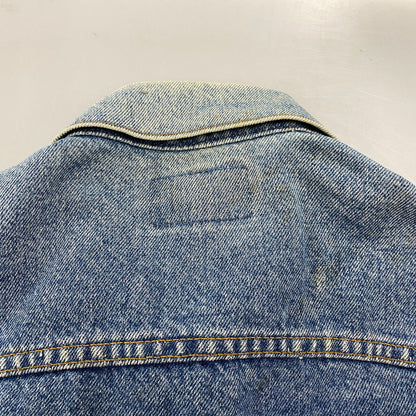 【現状渡し品】【メンズ】 刻印523 USA製 推定90’S DENIM JACKET デニム ジャケット アウター 146-260305-cs-05-izu サイズ：S カラー：インディゴ 万代Net店