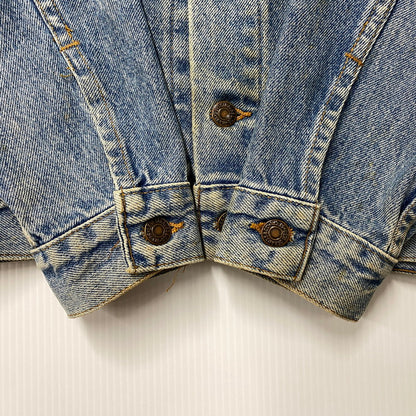 【現状渡し品】【メンズ】 刻印523 USA製 推定90’S DENIM JACKET デニム ジャケット アウター 146-260305-cs-05-izu サイズ：S カラー：インディゴ 万代Net店