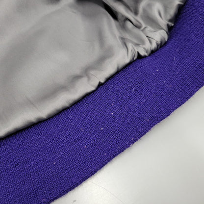 【中古品】【メンズ】 WAREHOUSE ウエアハウス × GOLDENBEAR ゴールデンベア AWARD JACKET アワードジャケット USA製 アウター 145-260306-as-32-izu サイズ：M カラー：ブルー 万代Net店