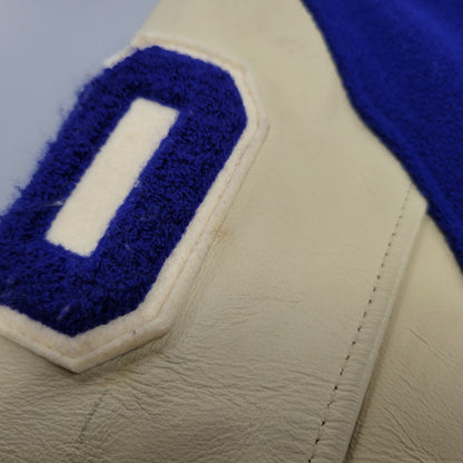 【中古品】【メンズ】 WAREHOUSE ウエアハウス × GOLDENBEAR ゴールデンベア AWARD JACKET アワードジャケット USA製 アウター 145-260306-as-32-izu サイズ：M カラー：ブルー 万代Net店