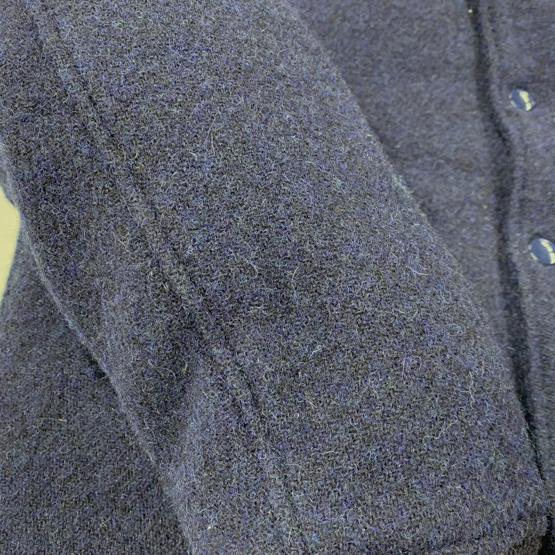 【中古品】【メンズ】 × HARRIS TWEED ハリスツイード WOOL STADIUM JACKET ウール スタジアムジャケット スタジャン 145-260306-as-23-izu サイズ：L カラー：ブルー 万代Net店
