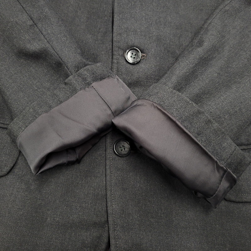 【現状渡し品】【メンズ】 VAN JACKET ヴァンヂャケット WOOL SP SUIT SET UP スーツ セットアップ 146-260306-as-28-izu サイズ：175-93-80 カラー：ブラック 万代Net店