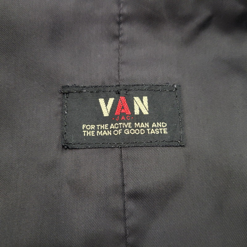 【現状渡し品】【メンズ】 VAN JACKET ヴァンヂャケット WOOL SP SUIT SET UP スーツ セットアップ 146-260306-as-28-izu サイズ：175-93-80 カラー：ブラック 万代Net店