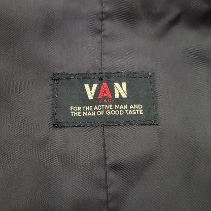 【現状渡し品】【メンズ】 VAN JACKET ヴァンヂャケット WOOL SP SUIT SET UP スーツ セットアップ 146-260306-as-28-izu サイズ：175-93-80 カラー：ブラック 万代Net店