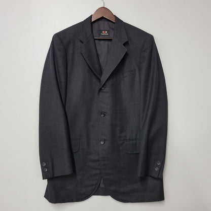 【現状渡し品】【メンズ】 VAN JACKET ヴァンヂャケット WOOL SP SUIT SET UP スーツ セットアップ 146-260306-as-28-izu サイズ：175-93-80 カラー：ブラック 万代Net店