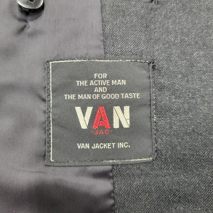 【現状渡し品】【メンズ】 VAN JACKET ヴァンヂャケット WOOL SP SUIT SET UP スーツ セットアップ 146-260306-as-28-izu サイズ：175-93-80 カラー：ブラック 万代Net店
