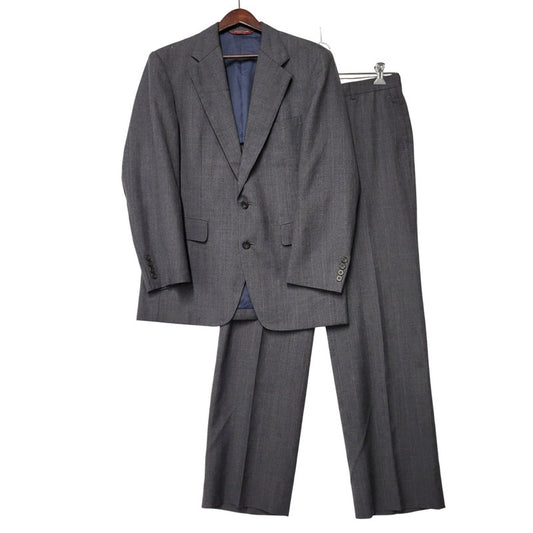【現状渡し品】【メンズ】 CHAPS RALPH LAUREN チャップス ラルフローレン SUIT SET UP PM1-SPAP-KM-3-0221 スーツ セットアップ 146-260306-as-27-izu サイズ：C-94 W-82 T-175 カラー：グレー 万代Net店