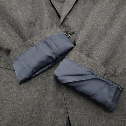 【現状渡し品】【メンズ】 CHAPS RALPH LAUREN チャップス ラルフローレン SUIT SET UP PM1-SPAP-KM-3-0221 スーツ セットアップ 146-260306-as-27-izu サイズ：C-94 W-82 T-175 カラー：グレー 万代Net店