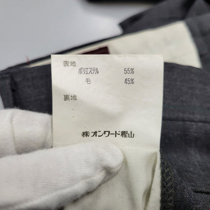 【現状渡し品】【メンズ】 CHAPS RALPH LAUREN チャップス ラルフローレン SUIT SET UP PM1-SPAP-KM-3-0221 スーツ セットアップ 146-260306-as-27-izu サイズ：C-94 W-82 T-175 カラー：グレー 万代Net店