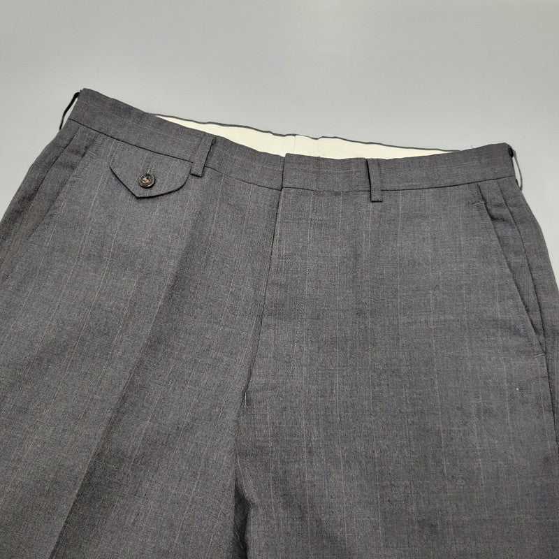 【現状渡し品】【メンズ】 CHAPS RALPH LAUREN チャップス ラルフローレン SUIT SET UP PM1-SPAP-KM-3-0221 スーツ セットアップ 146-260306-as-27-izu サイズ：C-94 W-82 T-175 カラー：グレー 万代Net店