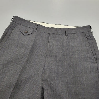 【現状渡し品】【メンズ】 CHAPS RALPH LAUREN チャップス ラルフローレン SUIT SET UP PM1-SPAP-KM-3-0221 スーツ セットアップ 146-260306-as-27-izu サイズ：C-94 W-82 T-175 カラー：グレー 万代Net店