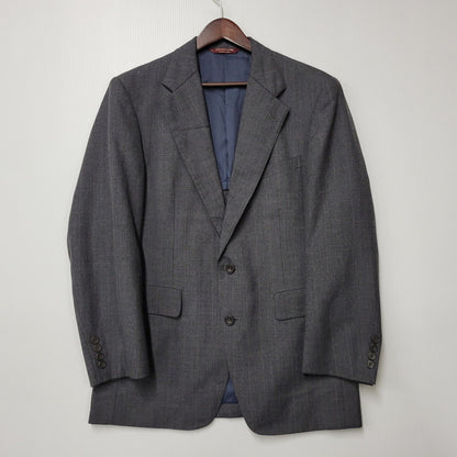 【現状渡し品】【メンズ】 CHAPS RALPH LAUREN チャップス ラルフローレン SUIT SET UP PM1-SPAP-KM-3-0221 スーツ セットアップ 146-260306-as-27-izu サイズ：C-94 W-82 T-175 カラー：グレー 万代Net店