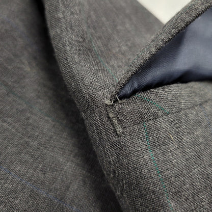 【現状渡し品】【メンズ】 CHAPS RALPH LAUREN チャップス ラルフローレン SUIT SET UP PM1-SPAP-KM-3-0221 スーツ セットアップ 146-260306-as-27-izu サイズ：C-94 W-82 T-175 カラー：グレー 万代Net店