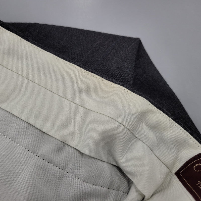 【現状渡し品】【メンズ】 CHAPS RALPH LAUREN チャップス ラルフローレン SUIT SET UP PM1-SPAP-KM-3-0221 スーツ セットアップ 146-260306-as-27-izu サイズ：C-94 W-82 T-175 カラー：グレー 万代Net店