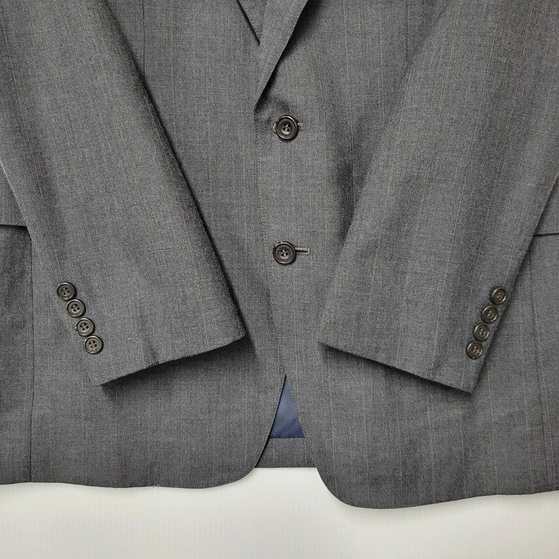 【現状渡し品】【メンズ】 CHAPS RALPH LAUREN チャップス ラルフローレン SUIT SET UP PM1-SPAP-KM-3-0221 スーツ セットアップ 146-260306-as-27-izu サイズ：C-94 W-82 T-175 カラー：グレー 万代Net店