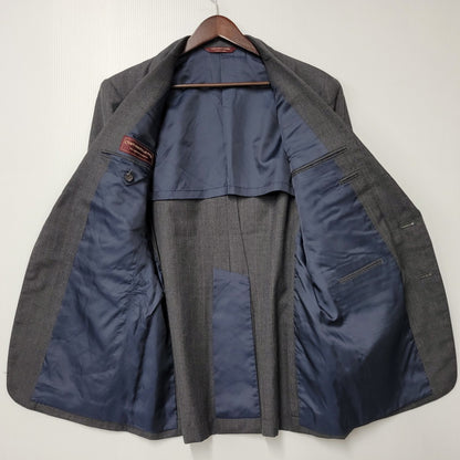 【現状渡し品】【メンズ】 CHAPS RALPH LAUREN チャップス ラルフローレン SUIT SET UP PM1-SPAP-KM-3-0221 スーツ セットアップ 146-260306-as-27-izu サイズ：C-94 W-82 T-175 カラー：グレー 万代Net店