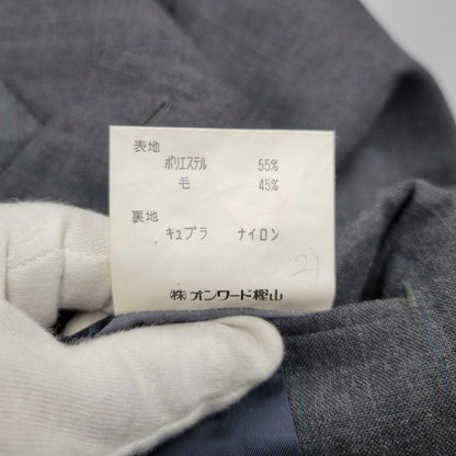 【現状渡し品】【メンズ】 CHAPS RALPH LAUREN チャップス ラルフローレン SUIT SET UP PM1-SPAP-KM-3-0221 スーツ セットアップ 146-260306-as-27-izu サイズ：C-94 W-82 T-175 カラー：グレー 万代Net店