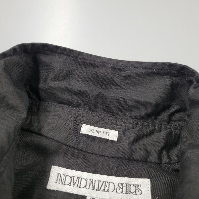 【中古品】【メンズ】 SLIM FIT BD LS SHIRT スリム フィット タンダウン ロングスリーブ シャツ トップス 長袖 141-260311-kh-11-izu サイズ：15-32 カラー：ブラック 万代Net店