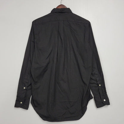 【中古品】【メンズ】 SLIM FIT BD LS SHIRT スリム フィット タンダウン ロングスリーブ シャツ トップス 長袖 141-260311-kh-11-izu サイズ：15-32 カラー：ブラック 万代Net店