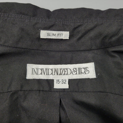 【中古品】【メンズ】 SLIM FIT BD LS SHIRT スリム フィット タンダウン ロングスリーブ シャツ トップス 長袖 141-260311-kh-11-izu サイズ：15-32 カラー：ブラック 万代Net店