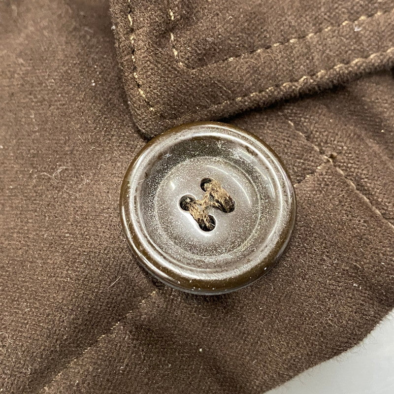 【中古品】【メンズ】 BELFE&BELFE ベルフェ アンド ベルフェG21637-60406 イタリア製 ステンカラーコート アウター 146-260311-ya-20-izu サイズ：下記参照 カラー：BROWN 万代Net店