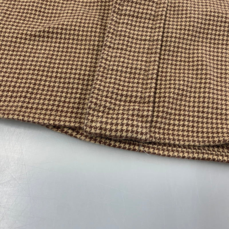 【中古品】【メンズ】 香港製 CLASSIC FIT ELBOW PATCH BD LS SHIRT クラシック ヒット エルボー パッチ ボタンダウン ロングスリーブ シャツ トップス 長袖 146-260306-cs-10-izu サイズ：M カラー：ブラウン 万代Net店