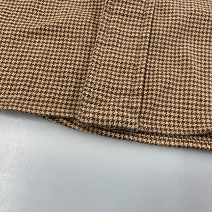 【中古品】【メンズ】 香港製 CLASSIC FIT ELBOW PATCH BD LS SHIRT クラシック ヒット エルボー パッチ ボタンダウン ロングスリーブ シャツ トップス 長袖 146-260306-cs-10-izu サイズ：M カラー：ブラウン 万代Net店