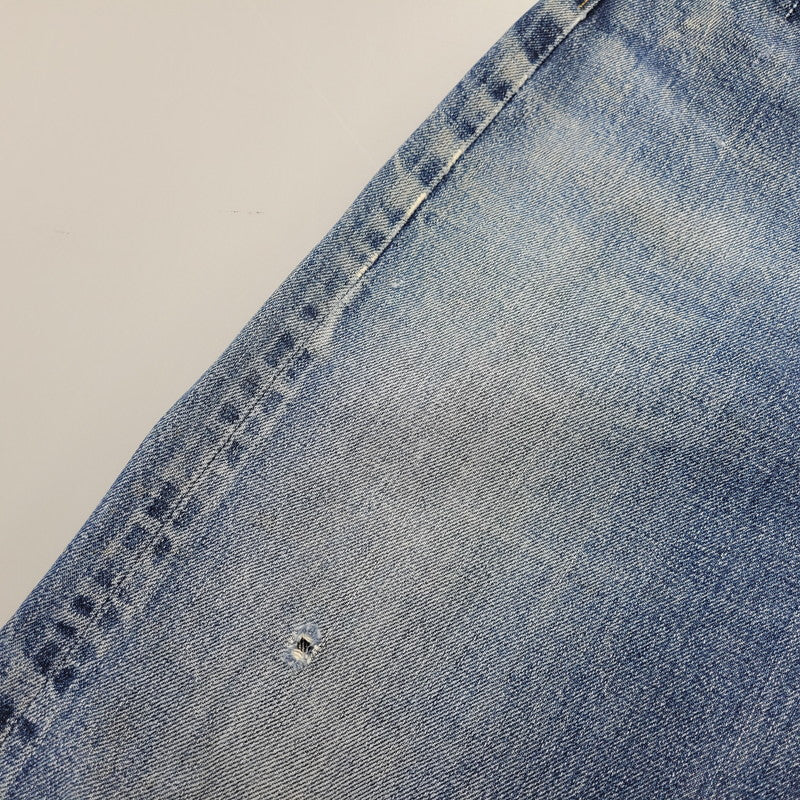 【現状渡し品】【メンズ】 刻印8 赤耳 不均等V 足長R 並行ステッチ ポケット裏シングル 裾チェーン BIG-E 前期 501 DENIM PANTS ビッグE デニム パンツ ボトムス 157-260308-kh-06-izu カラー：インディゴ 万代Net店