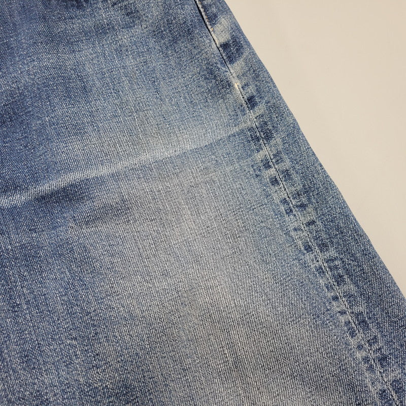 【現状渡し品】【メンズ】 刻印8 赤耳 不均等V 足長R 並行ステッチ ポケット裏シングル 裾チェーン BIG-E 前期 501 DENIM PANTS ビッグE デニム パンツ ボトムス 157-260308-kh-06-izu カラー：インディゴ 万代Net店