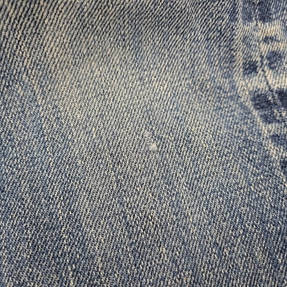 【現状渡し品】【メンズ】 刻印8 赤耳 不均等V 足長R 並行ステッチ ポケット裏シングル 裾チェーン BIG-E 前期 501 DENIM PANTS ビッグE デニム パンツ ボトムス 157-260308-kh-06-izu カラー：インディゴ 万代Net店