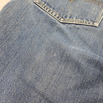 【現状渡し品】【メンズ】 刻印8 赤耳 不均等V 足長R 並行ステッチ ポケット裏シングル 裾チェーン BIG-E 前期 501 DENIM PANTS ビッグE デニム パンツ ボトムス 157-260308-kh-06-izu カラー：インディゴ 万代Net店