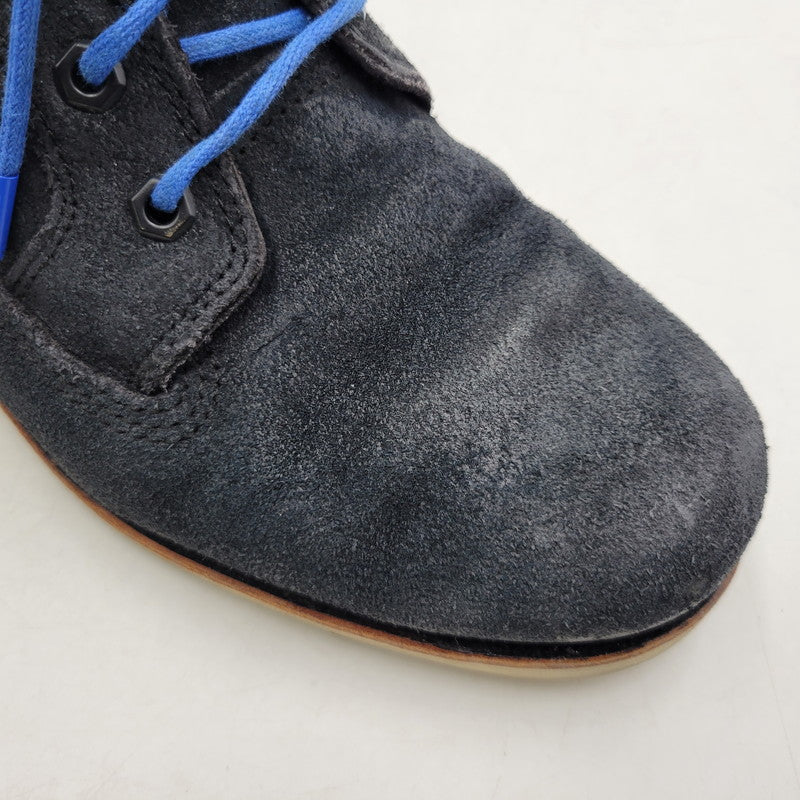 【中古品】【メンズ/レディース】 STUSSY×TIMBERLAND ステューシー×ティンバーランド 39585 30周年記念 4 EYELET CHUKKA BOOT フォー アイレット チャッカ ブーツ シューズ 靴 164-260306-cs-09-izu サイズ：US8 カラー：ブラック 万代Net店